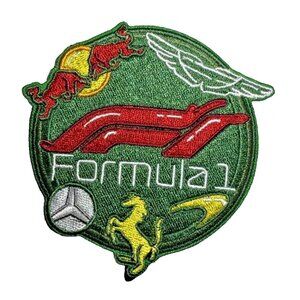 F1 Ultimate Logo Mercedes Ferrari Red Bull Racing Team Iron / Sew-On Patch